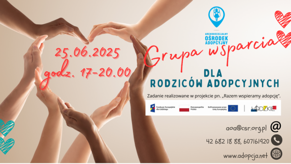 Grupa wsparcia dla rodziców adopcyjnych Grupa wsparcia dla rodziców adopcyjnych