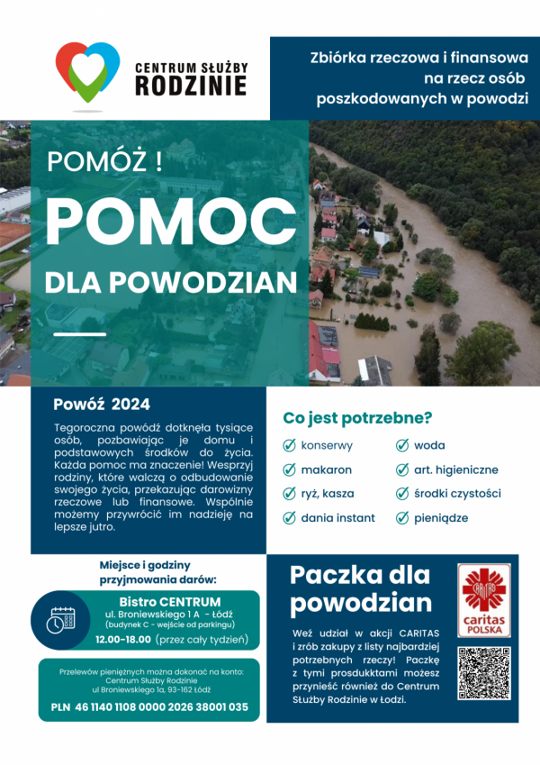 Pomoc dla powodzian