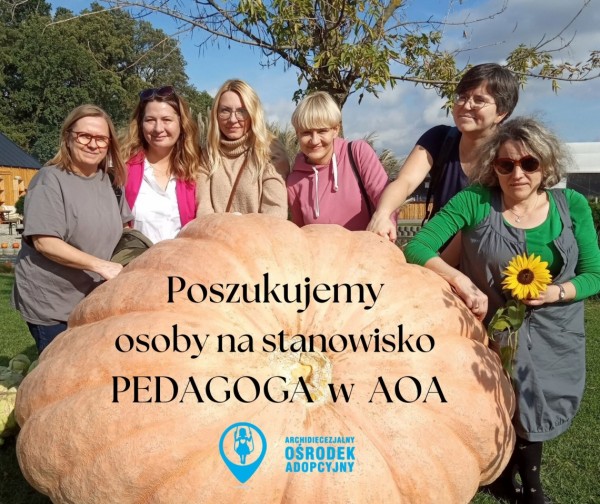 AOA zatrudni pedagoga