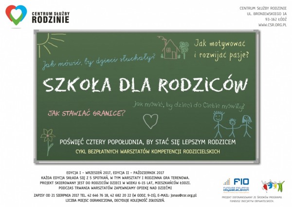 SZKOŁA DLA RODZICÓW